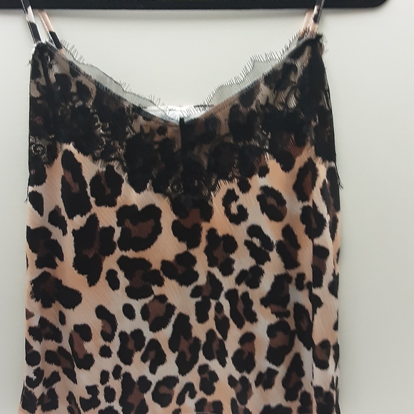 Other - LEOPARD PRINT & LACE CAMISOLE